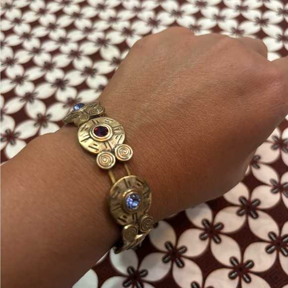 Vintage pinpoint flexible Bracelet - Picture 13 of 14